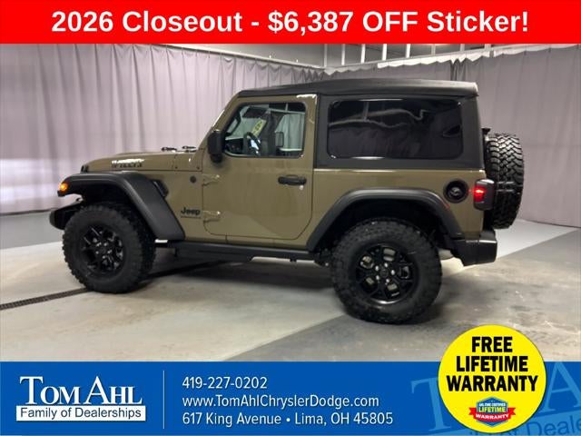 2026 Jeep Wrangler WRANGLER 2-DOOR WILLYS