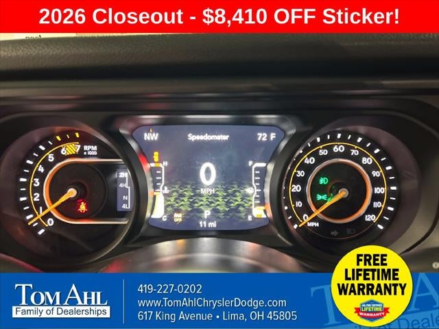 2026 Jeep Wrangler WRANGLER 4-DOOR 85TH ANNIVERSARY EDITION