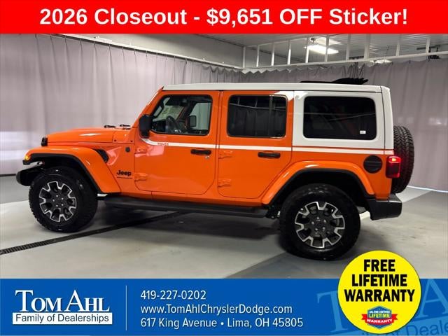 2026 Jeep Wrangler WRANGLER 4-DOOR SAHARA