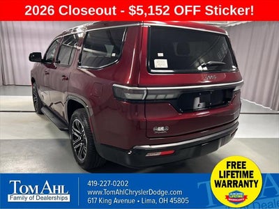 2026 Jeep Grand Wagoneer GRAND WAGONEER 4X4