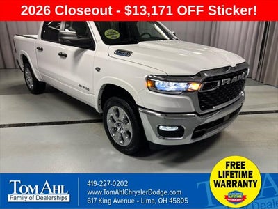 2026 RAM Ram 1500 RAM 1500 BIG HORN CREW CAB 4X4 5'7' BOX