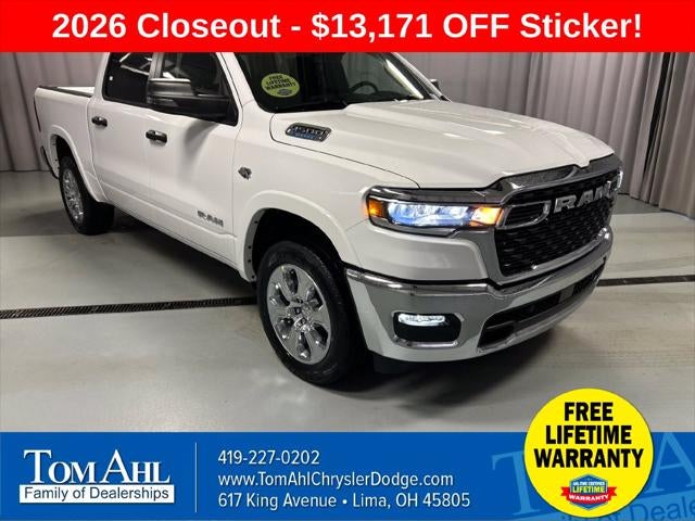 2026 RAM Ram 1500 RAM 1500 BIG HORN CREW CAB 4X4 5'7' BOX