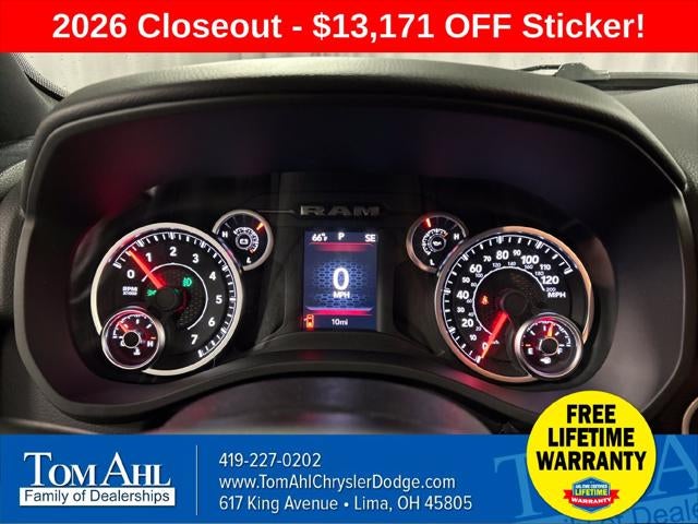 2026 RAM Ram 1500 RAM 1500 BIG HORN CREW CAB 4X4 5'7' BOX