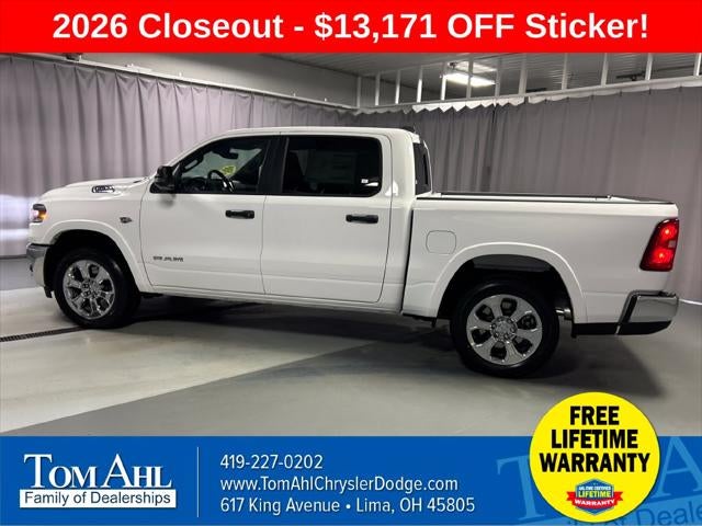 2026 RAM Ram 1500 RAM 1500 BIG HORN CREW CAB 4X4 5'7' BOX