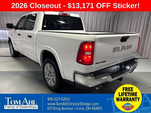 2026 RAM Ram 1500 RAM 1500 BIG HORN CREW CAB 4X4 5'7' BOX