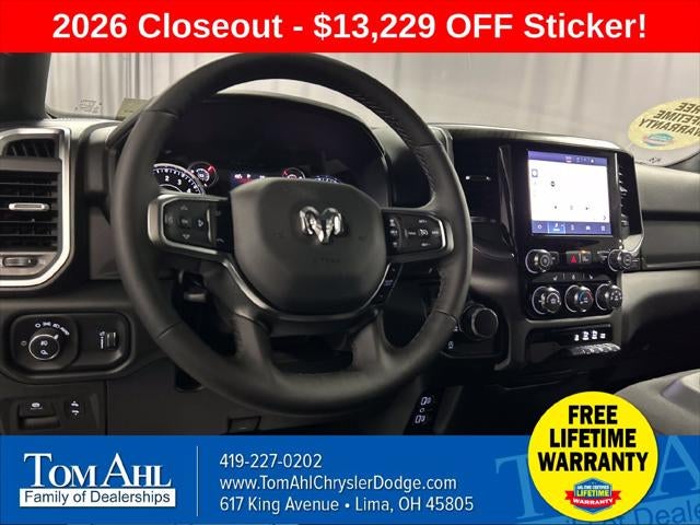 2026 RAM Ram 1500 RAM 1500 BIG HORN CREW CAB 4X4 5'7' BOX