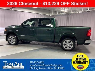 2026 RAM Ram 1500 RAM 1500 BIG HORN CREW CAB 4X4 5'7' BOX