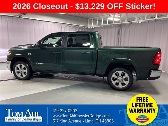 2026 RAM Ram 1500 RAM 1500 BIG HORN CREW CAB 4X4 5'7' BOX