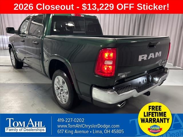 2026 RAM Ram 1500 RAM 1500 BIG HORN CREW CAB 4X4 5'7' BOX