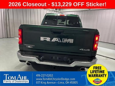 2026 RAM Ram 1500 RAM 1500 BIG HORN CREW CAB 4X4 5'7' BOX