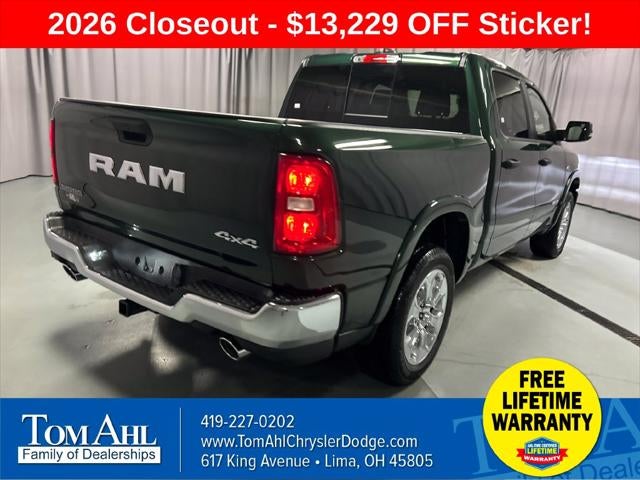 2026 RAM Ram 1500 RAM 1500 BIG HORN CREW CAB 4X4 5'7' BOX