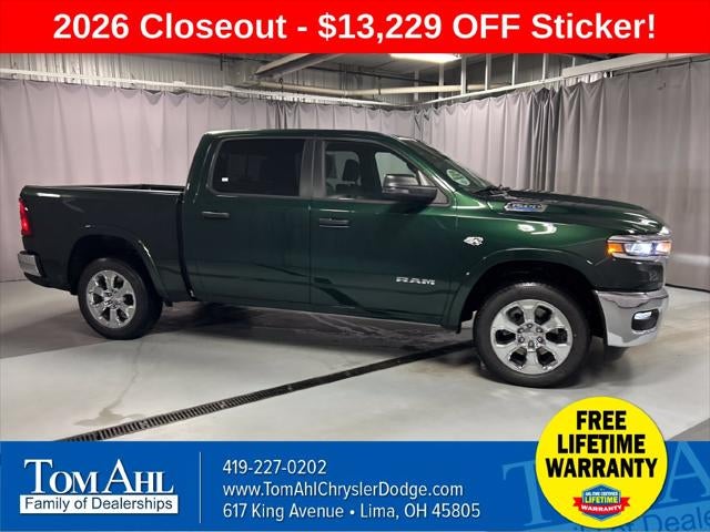 2026 RAM Ram 1500 RAM 1500 BIG HORN CREW CAB 4X4 5'7' BOX