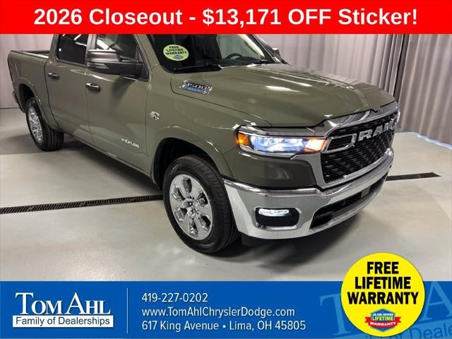 2026 RAM Ram 1500 RAM 1500 BIG HORN CREW CAB 4X4 5'7' BOX