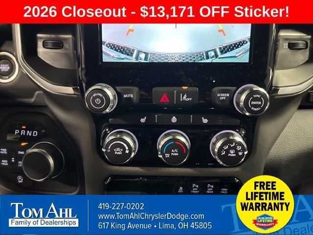 2026 RAM Ram 1500 RAM 1500 BIG HORN CREW CAB 4X4 5'7' BOX