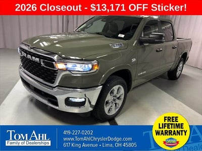 2026 RAM Ram 1500 RAM 1500 BIG HORN CREW CAB 4X4 5'7' BOX