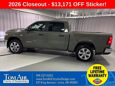 2026 RAM Ram 1500 RAM 1500 BIG HORN CREW CAB 4X4 5'7' BOX