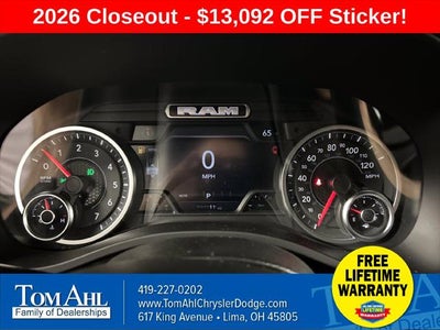 2026 RAM Ram 1500 RAM 1500 BIG HORN CREW CAB 4X4 5'7' BOX