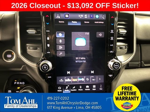 2026 RAM Ram 1500 RAM 1500 BIG HORN CREW CAB 4X4 5'7' BOX