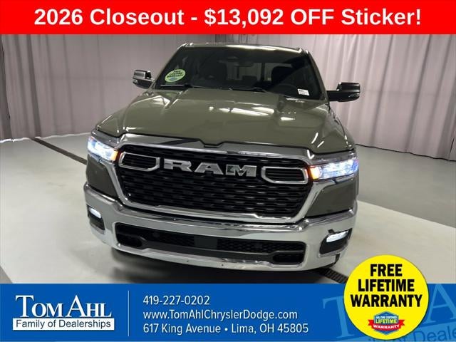 2026 RAM Ram 1500 RAM 1500 BIG HORN CREW CAB 4X4 5'7' BOX