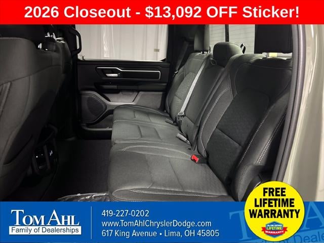 2026 RAM Ram 1500 RAM 1500 BIG HORN CREW CAB 4X4 5'7' BOX
