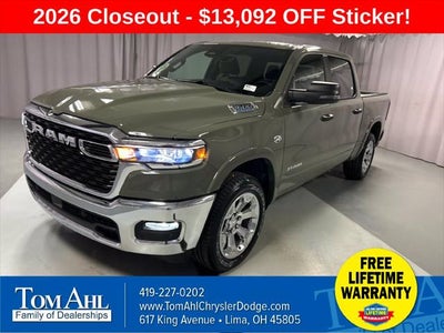 2026 RAM Ram 1500 RAM 1500 BIG HORN CREW CAB 4X4 5'7' BOX
