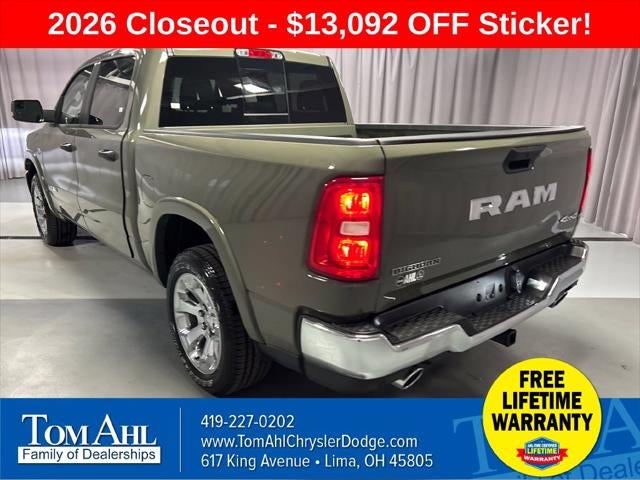 2026 RAM Ram 1500 RAM 1500 BIG HORN CREW CAB 4X4 5'7' BOX