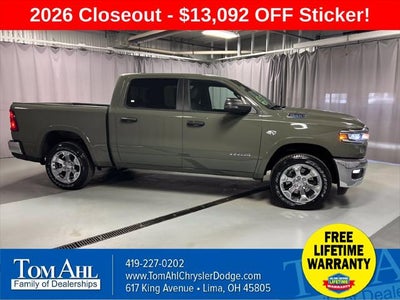 2026 RAM Ram 1500 RAM 1500 BIG HORN CREW CAB 4X4 5'7' BOX