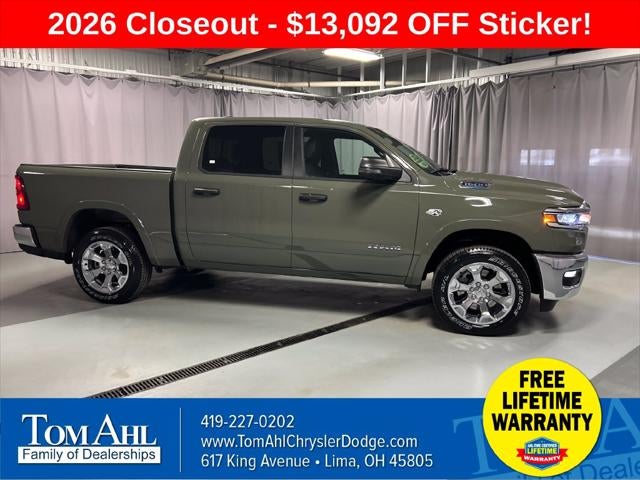2026 RAM Ram 1500 RAM 1500 BIG HORN CREW CAB 4X4 5'7' BOX