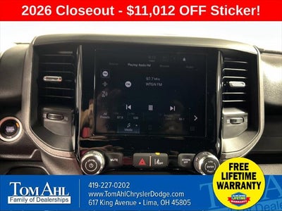2026 RAM Ram 1500 RAM 1500 WARLOCK CREW CAB 4X4 5'7' BOX