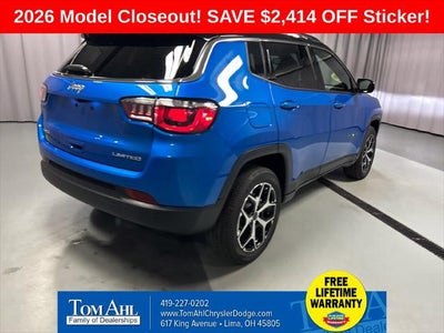 2026 Jeep Compass COMPASS LIMITED 4X4