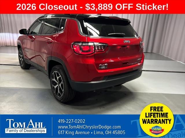2026 Jeep Compass COMPASS LIMITED 4X4