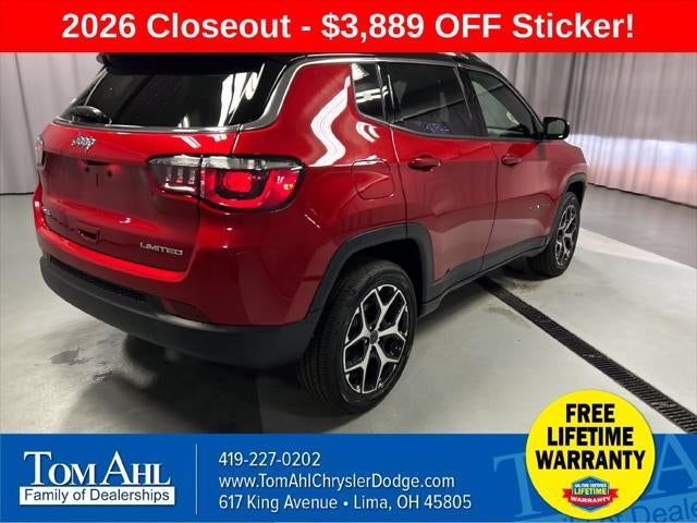 2026 Jeep Compass COMPASS LIMITED 4X4