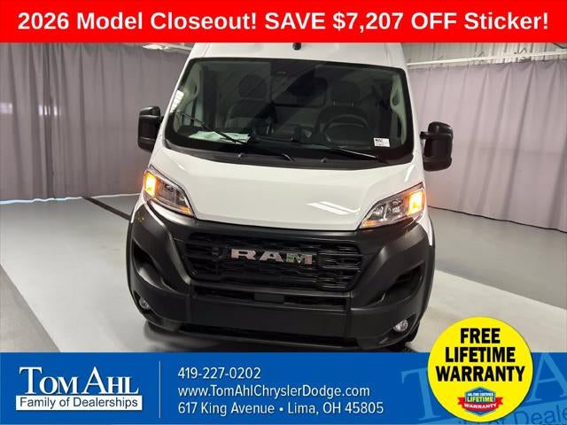 2026 RAM Ram ProMaster RAM PROMASTER 2500 TRADESMAN CARGO VAN HIGH ROOF 159' WB