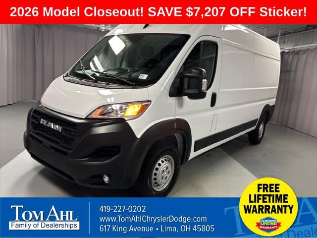 2026 RAM Ram ProMaster RAM PROMASTER 2500 TRADESMAN CARGO VAN HIGH ROOF 159' WB