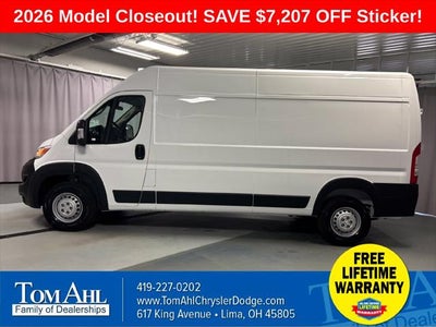 2026 RAM Ram ProMaster RAM PROMASTER 2500 TRADESMAN CARGO VAN HIGH ROOF 159' WB