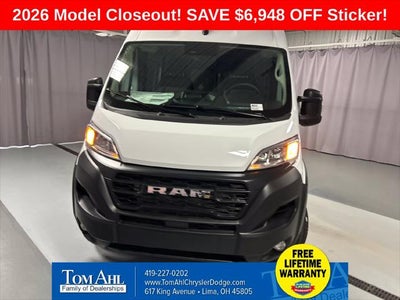 2026 RAM Ram ProMaster RAM PROMASTER 2500 TRADESMAN CARGO VAN HIGH ROOF 159' WB