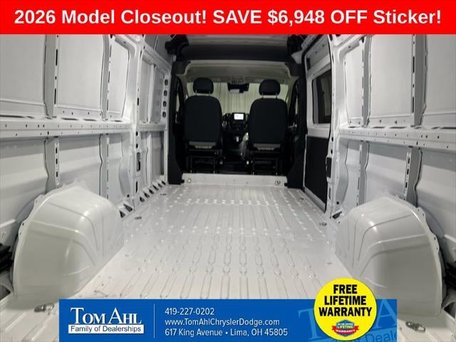 2026 RAM Ram ProMaster RAM PROMASTER 2500 TRADESMAN CARGO VAN HIGH ROOF 159' WB