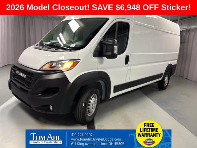 2026 RAM Ram ProMaster RAM PROMASTER 2500 TRADESMAN CARGO VAN HIGH ROOF 159' WB