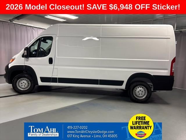 2026 RAM Ram ProMaster RAM PROMASTER 2500 TRADESMAN CARGO VAN HIGH ROOF 159' WB