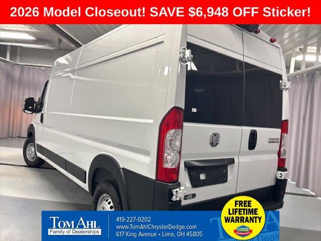 2026 RAM Ram ProMaster RAM PROMASTER 2500 TRADESMAN CARGO VAN HIGH ROOF 159' WB