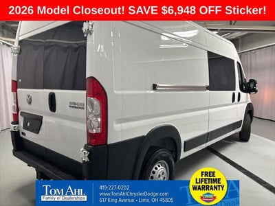 2026 RAM Ram ProMaster RAM PROMASTER 2500 TRADESMAN CARGO VAN HIGH ROOF 159' WB