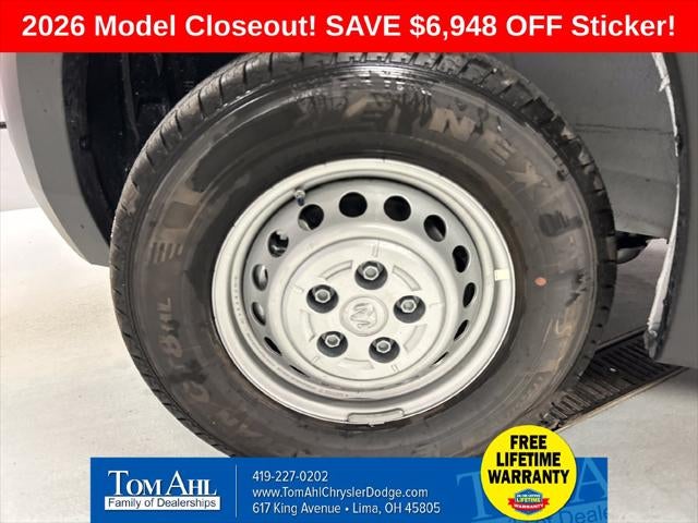 2026 RAM Ram ProMaster RAM PROMASTER 2500 TRADESMAN CARGO VAN HIGH ROOF 159' WB
