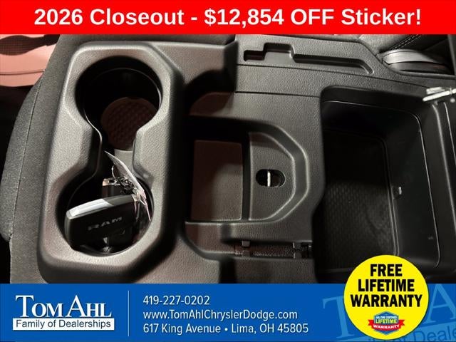 2026 RAM Ram 1500 RAM 1500 BIG HORN CREW CAB 4X4 5'7' BOX