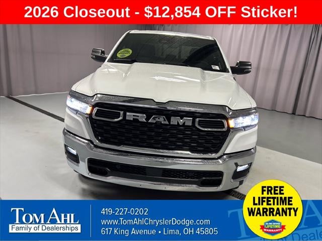 2026 RAM Ram 1500 RAM 1500 BIG HORN CREW CAB 4X4 5'7' BOX